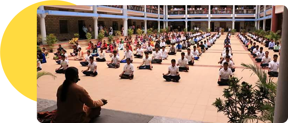 Students engaged in innovative learning at Bikash Vidyalaya